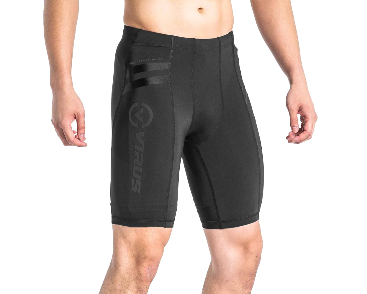 long compression shorts men